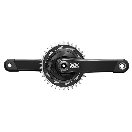 SRAM XX SL T-Type Power Meter, Power Meter Crankset, Speed: 12, Spindle: 28.99mm, BCD: Thread Mount, 34, DUB, 175mm,