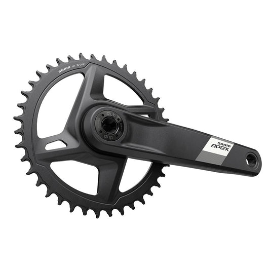 SRAM Apex D1 Crankset Speed: 12, Spindle: 28.99mm, BCD: Direct Mount, 42, DUB, 165mm, Black, Cannondale AI