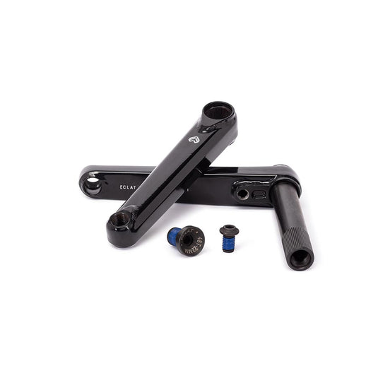 Eclat Spire Crankset Spindle: 22mm, 22mm, 160mm, Black, BMX, Set