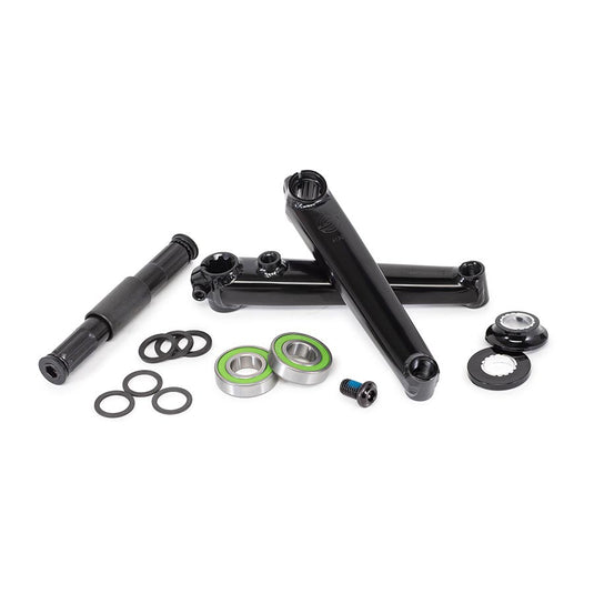 Salt Revo 3-Piece Crankset 165mm Single Speed RHD/LHD Compatible Steel
