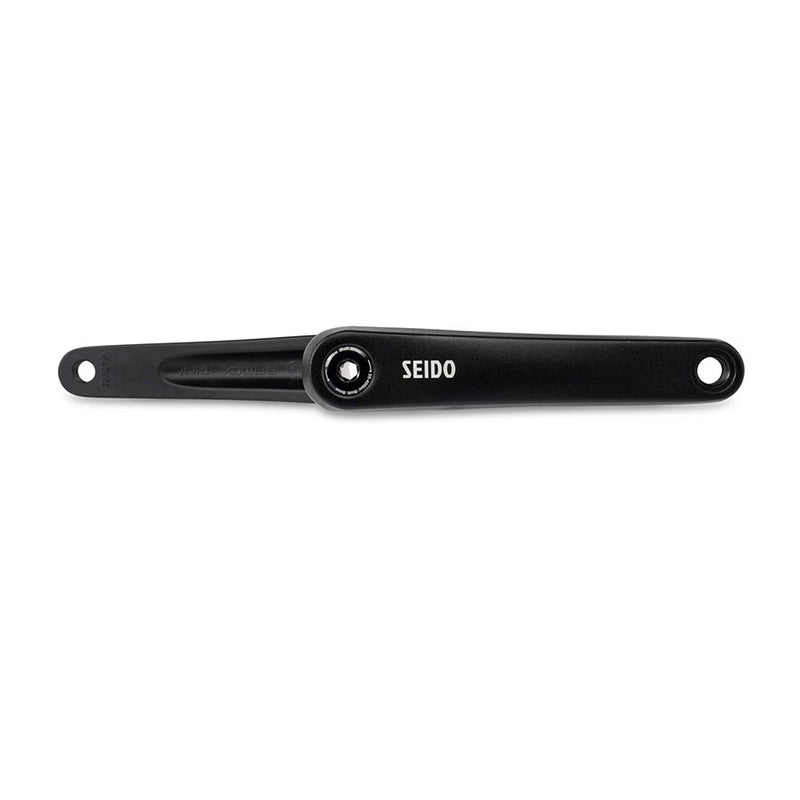 Load image into Gallery viewer, Seido Lyer Crankset Spindle: 30mm, 30mm, 170mm, Black, Road Disc, Set
