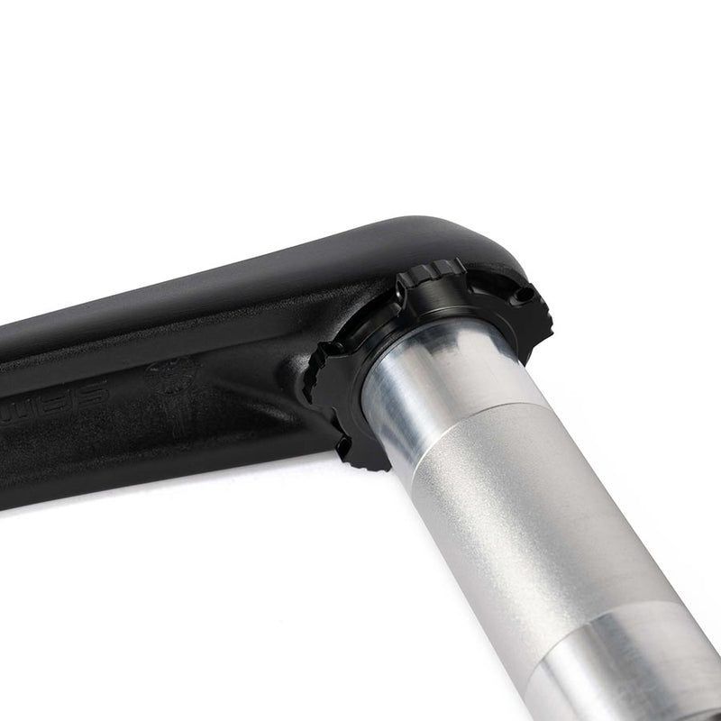 Load image into Gallery viewer, Seido Lyer Crankset Spindle: 30mm, 30mm, 172.5mm, Black, Road Disc, Set

