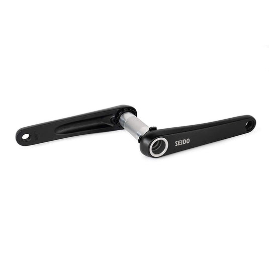 Seido Lyer Crankset Spindle: 30mm, 30mm, 175mm, Black, Road Disc, Set