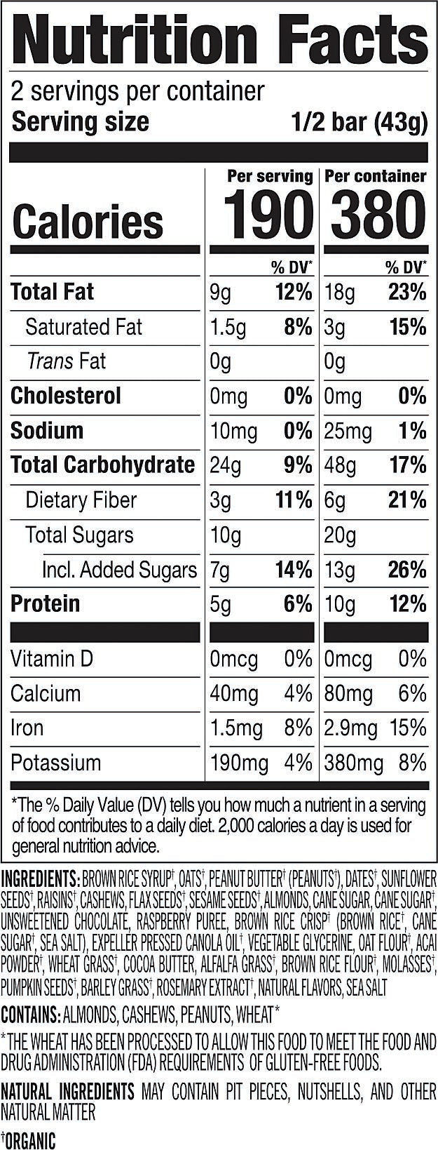 Load image into Gallery viewer, Probar Superfood Meal Bar - Fuel Your Day with Energy-Packed Nutrition Pack of  12
