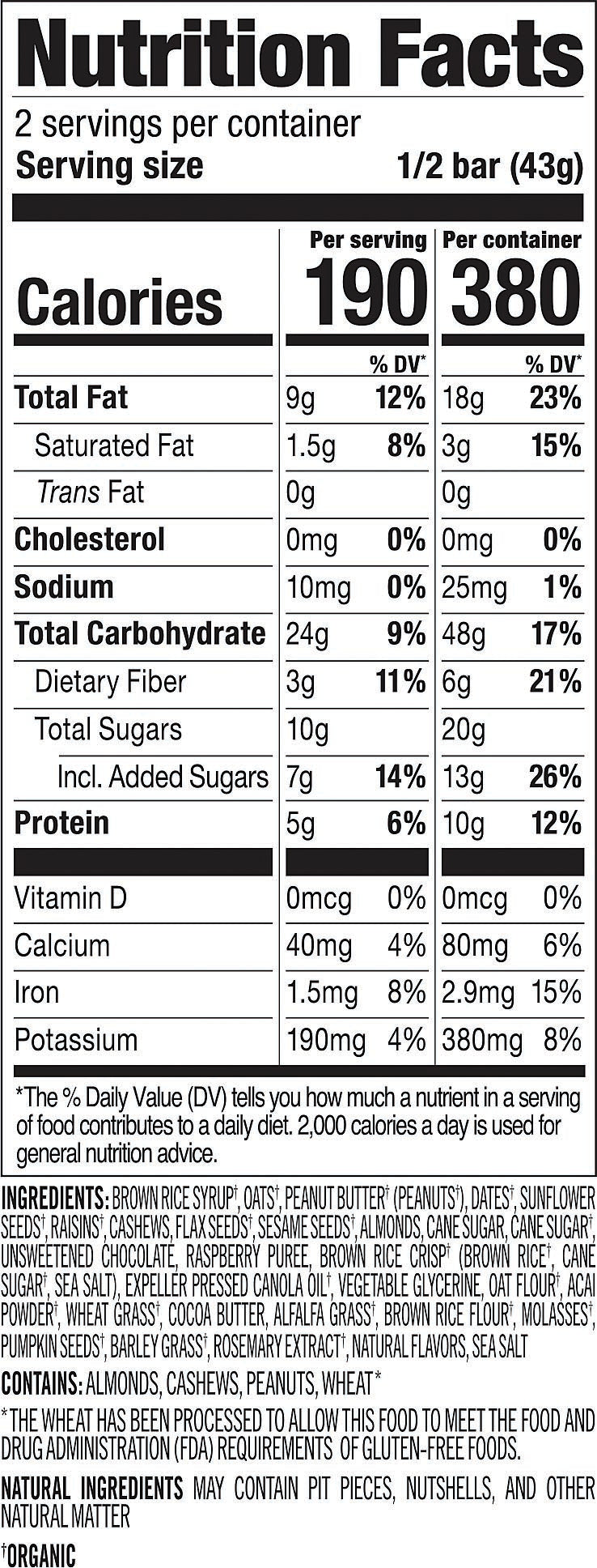 Load image into Gallery viewer, Probar Meal Superfruit Slam Bar - Nutritious Energy Food for On-the-Go Pack of  12
