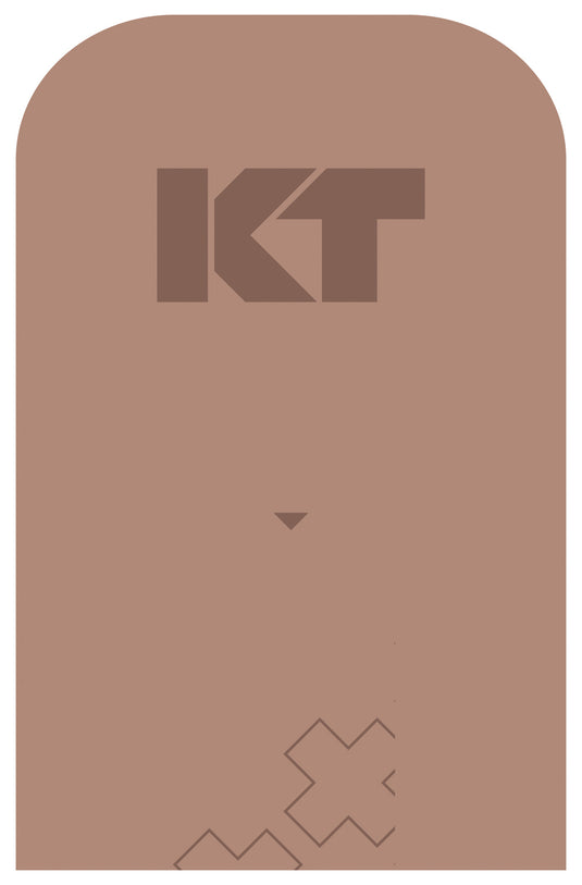 KT Tape Pro Ex 20 Ct 10" Precut Tan - Support and Relief for Active Lifestyles