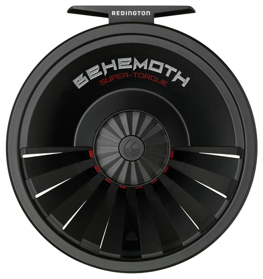 Redington Behemoth Reel 5/6 Black - High Performance Fly Fishing Reel