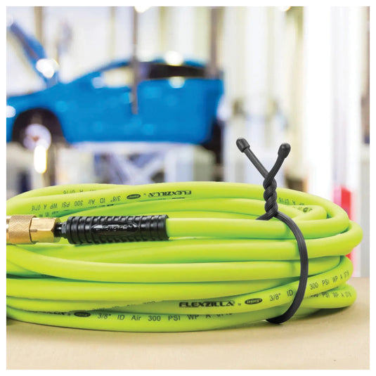 Nite Ize Gear Tie 18" Black 2 Pack - Versatile Reusable Twist Ties for Organization and Storage