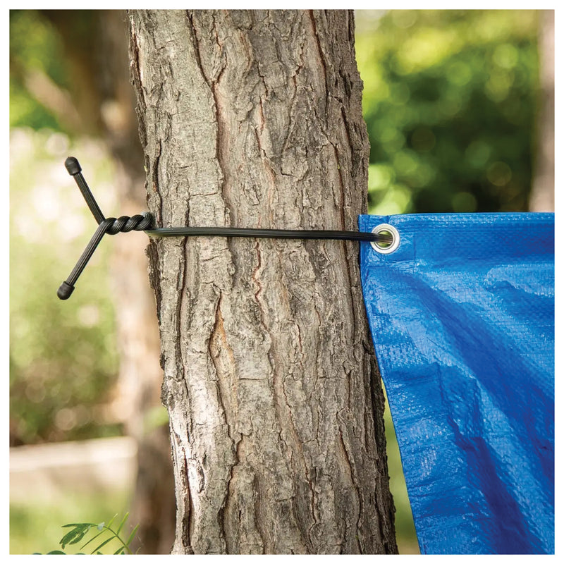 Load image into Gallery viewer, Nite Ize Gear Tie 32" Black 2-Pack: Versatile Reusable Twist Ties for Organization and Storage
