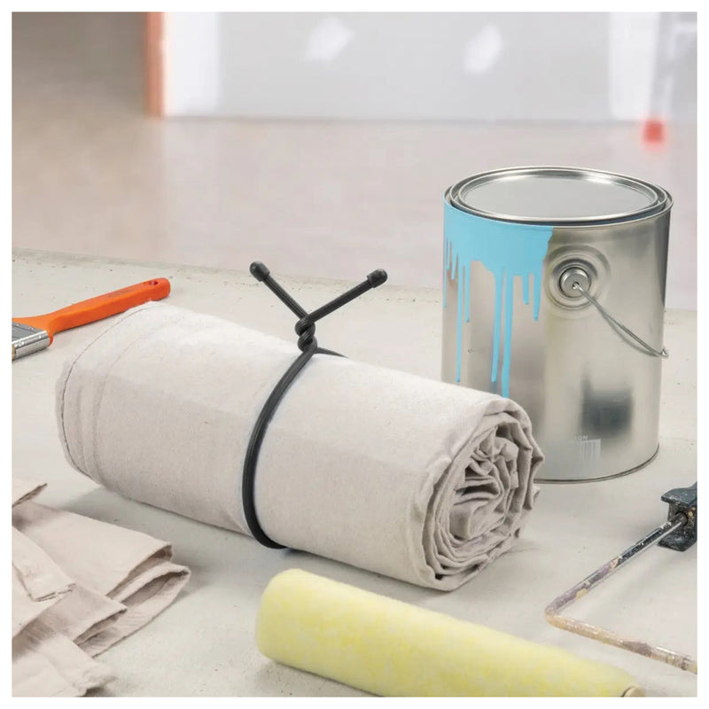 Load image into Gallery viewer, Nite Ize Gear Tie 32" Black 2-Pack: Versatile Reusable Twist Ties for Organization and Storage
