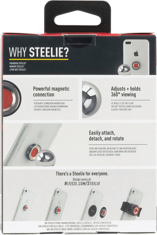 Nite Ize Steelie Orbiter Vent Kit - Secure Magnetic Mount for Your Phone