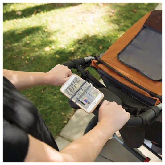 Nite Ize Handleband Charcoal - Versatile Bike Handlebar Mount and Phone Holder