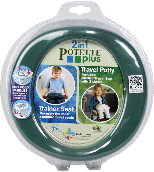 Kalencom Potette Plus Potette Plus Green Toiletries