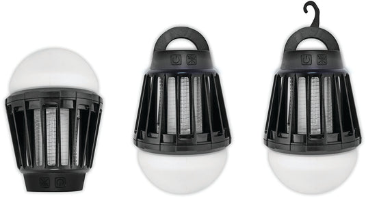 Pic Corp Portable Lantern and Zapper: Illuminate and Protect Outdoors!