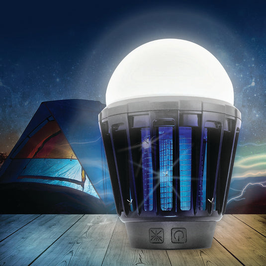 Pic Corp Portable Lantern and Zapper: Illuminate and Protect Outdoors!