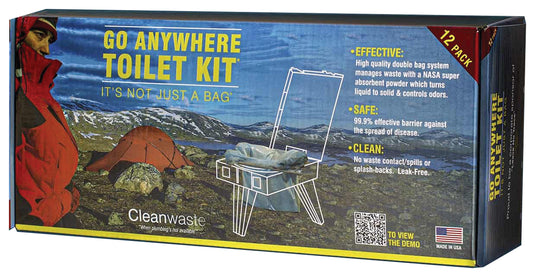 Cleanwaste The Original Wag Bag Single: Portable and Eco-Friendly Waste Disposal Solution