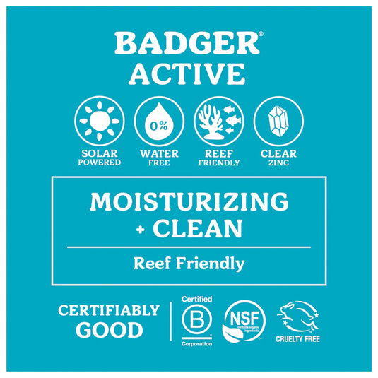 Badger Clear Zinc Sunscreen SPF 30 - Ultimate Sun Protection for Your Skin