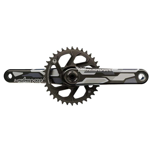 Truvativ Descendant CoLab DH DUB, Crankset, Spindle: 28.99mm, 32, DUB, 165mm, Black, Boost