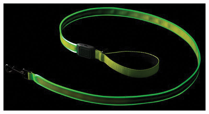 Load image into Gallery viewer, Nite Ize Nitedog RC LED Leash in Lime Green - Keep Your Pup Safe and Visible!

