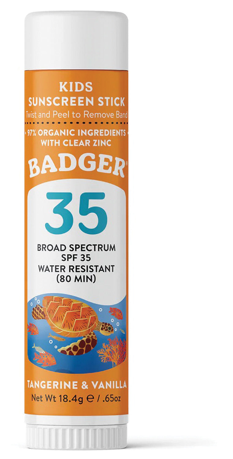 Load image into Gallery viewer, Badger Kids SPF 35 Sunscreen Stick - Convenient and Effective Protection for Kids
