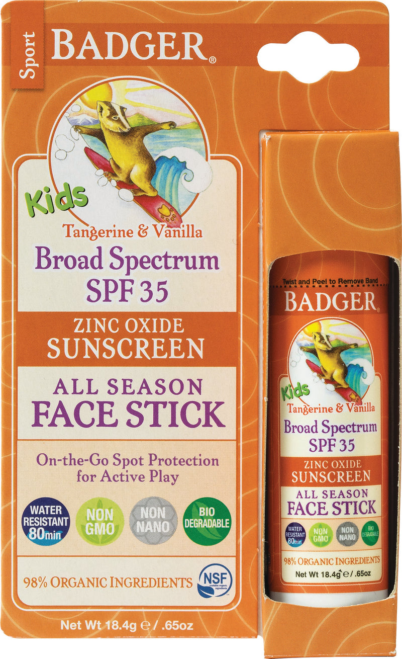 Load image into Gallery viewer, Badger Kids SPF 35 Sunscreen Stick - Convenient and Effective Protection for Kids
