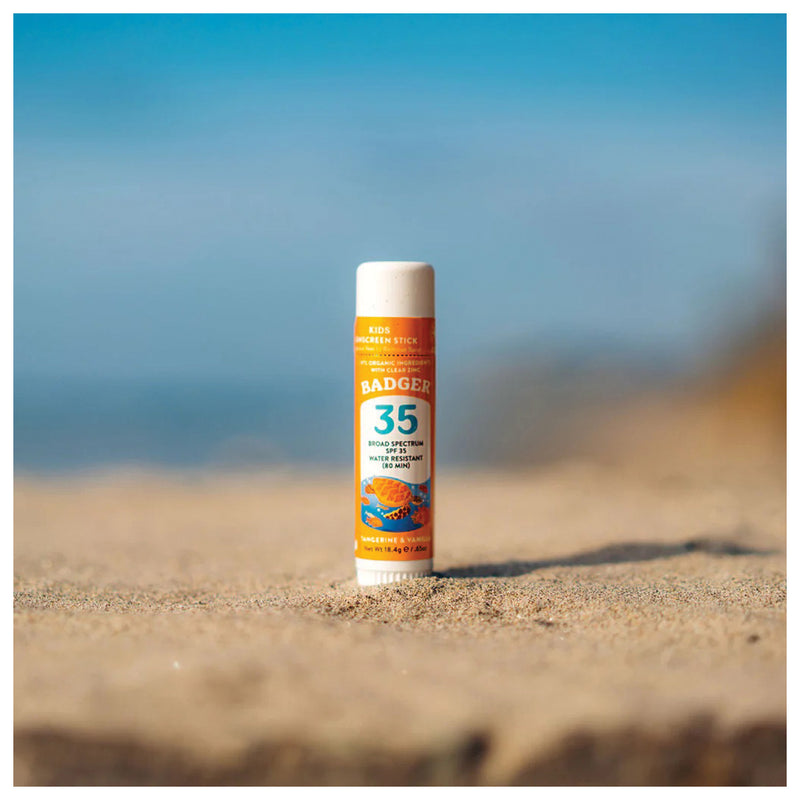 Load image into Gallery viewer, Badger Kids SPF 35 Sunscreen Stick - Convenient and Effective Protection for Kids
