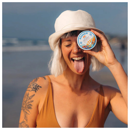 Badger Pls Sunscreen Balm SPF 40 - 2.4 oz