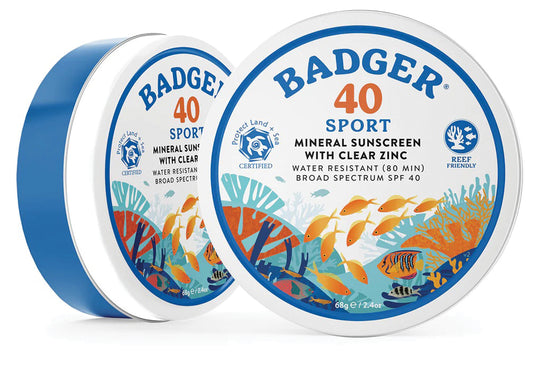 Badger Pls Sunscreen Balm SPF 40 - 2.4 oz