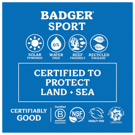 Badger Pls Zinc Sunscreen SPF 40 - 2.9oz, Natural Protection for Your Skin