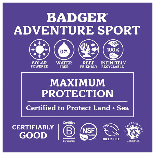Badger SPF 50 Sport Sunscreen 2.4oz - Stay Protected During Outdoor Activities