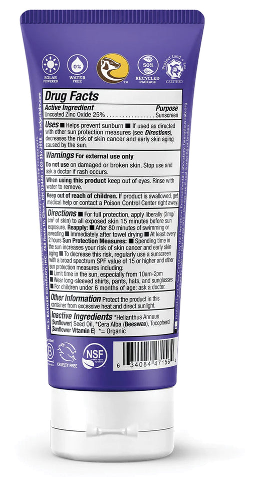 Badger Spf 50 Sport Mineral Sunscreen