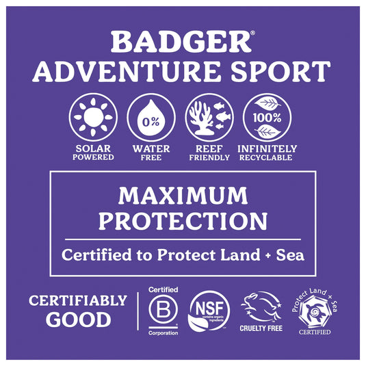 Badger Spf 50 Sport Mineral Sunscreen