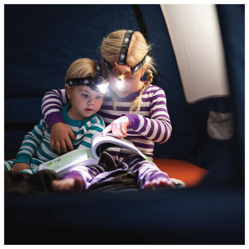 Load image into Gallery viewer, Sun Grizzly Bear Headlamp: Illuminate Your Adventures with Power and Precision
