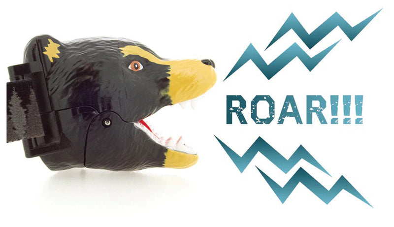 Load image into Gallery viewer, Sun Grizzly Bear Headlamp: Illuminate Your Adventures with Power and Precision
