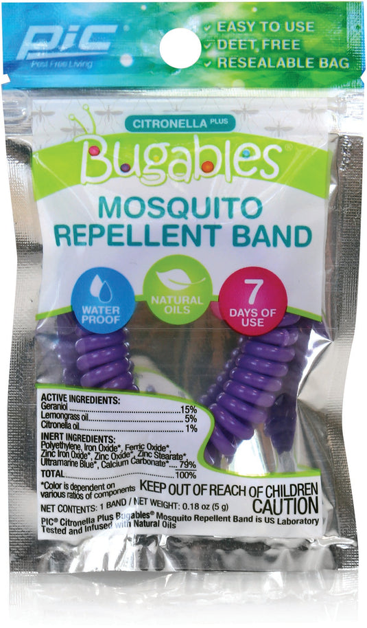 Bugables Pic Corp Bugables Repel Coil Wrist Band - Mosquito Repellent, Kids Safe ...