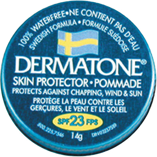 Dermatone SPF 23 Sun Protectant 0.5oz Tin Water Resistant UVA UVB Protection
