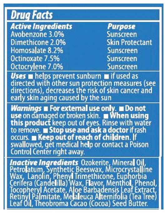 Protective Mineral Lip Balm SPF30 for Healthy Lips