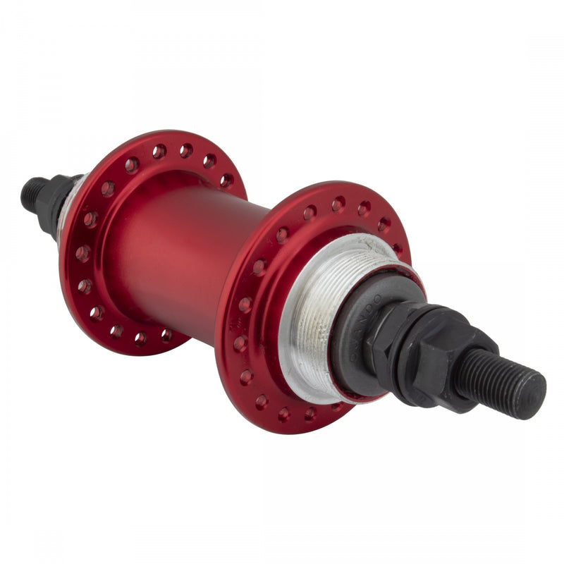 Load image into Gallery viewer, SE Bikes BMX Hubs RR 36H Red 1s FX/FW Variety Of Anodized Colors
