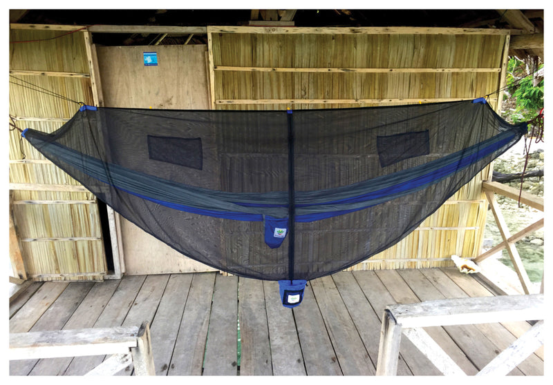 Load image into Gallery viewer, Ultimate Protection: Hammock Bliss Mosquito Net Cocoon for Ultralight Hammocks
