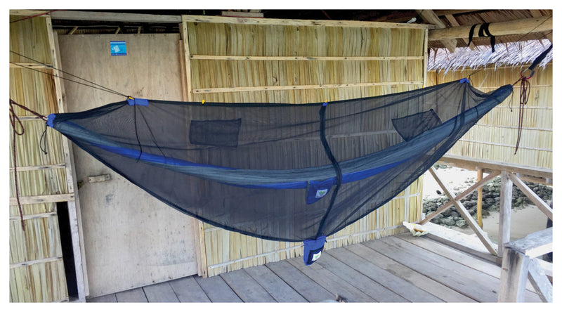 Load image into Gallery viewer, Ultimate Protection: Hammock Bliss Mosquito Net Cocoon for Ultralight Hammocks
