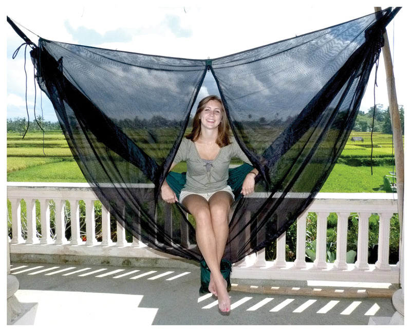 Load image into Gallery viewer, Ultimate Protection: Hammock Bliss Mosquito Net Cocoon for Blissful Hammock Lounging
