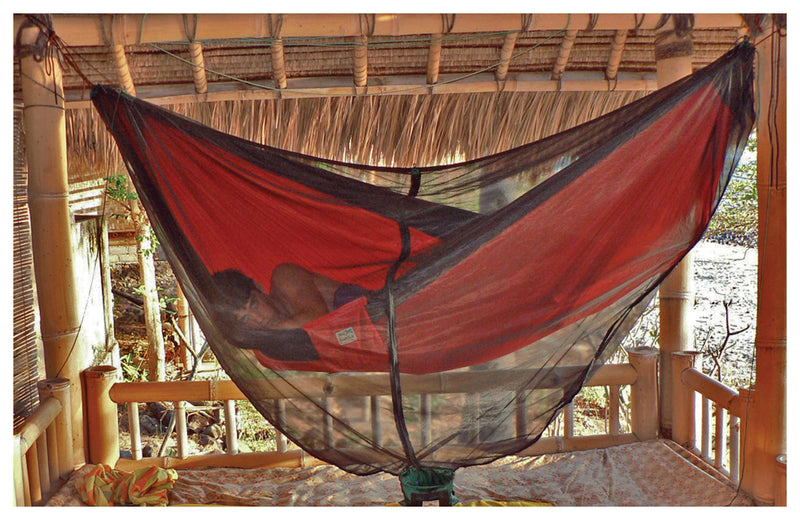 Load image into Gallery viewer, Ultimate Protection: Hammock Bliss Mosquito Net Cocoon for Blissful Hammock Lounging
