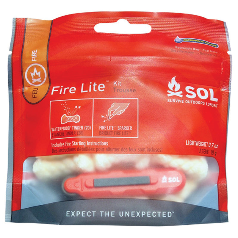 Load image into Gallery viewer, Sol Sol Fire Lite Kit: Essential Fire Starting Tools in Waterproof Drybag
