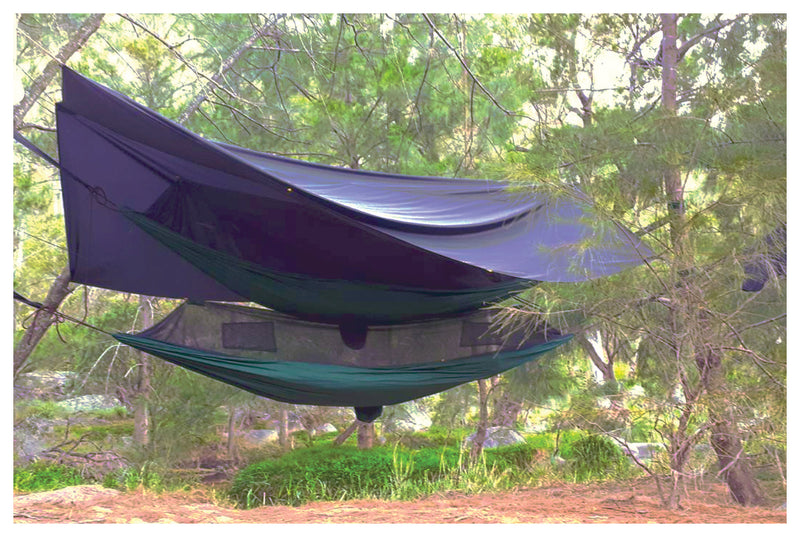 Load image into Gallery viewer, Stay Dry in Style with Hammock Bliss XL Rain Fly - Essential Hammock Accessories

