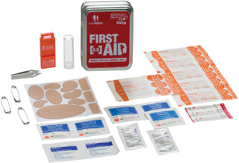 Load image into Gallery viewer, Adventure Medical Adventure First Aid 0.5 Tin Adventure First Aid 0.5 Tin
