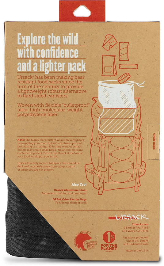 Ursack Major XL: Heavy-Duty Bear-Resistant Food Storage Bag for Outdoor Adventures