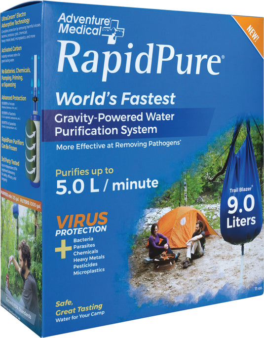 RapidPure Trailblazer Gravity System: Clean Water Anywhere