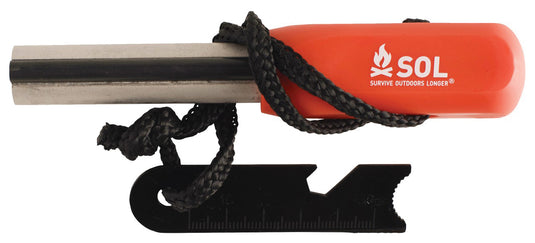 Ultimate Fire Starter Kit: Sol Mag Striker with Tinder Cord