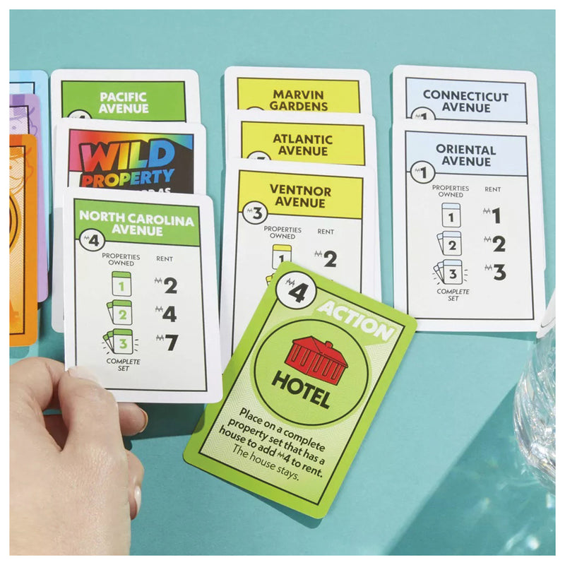 Load image into Gallery viewer, Hasbro Monopoly Deal Refresh: The Ultimate Card Game Edition
