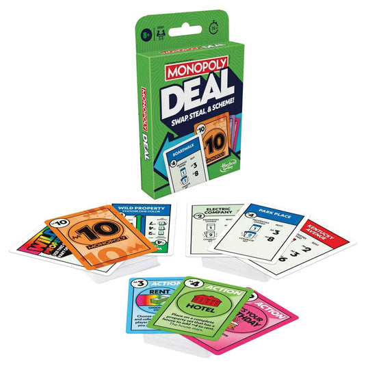 Hasbro Monopoly Deal Refresh: The Ultimate Card Game Edition